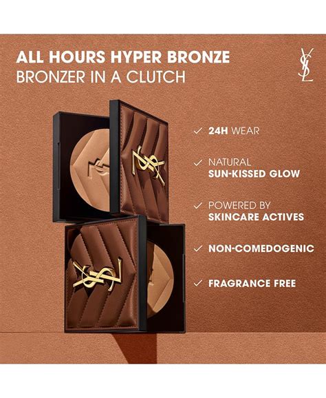 yves saint laurent cream bronzer|all hours hyper bronzer.